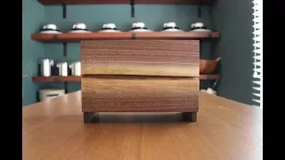 Making a Box with Live Edge Drawers