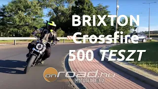 Brixton Crossfire 500 teszt: nem csak szép, de jó is! - Onroad.hu