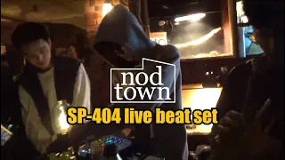 Sp404 mk2 Live beat set ft. 福海on trumpet｜ pololu at @itsnodtown ｜