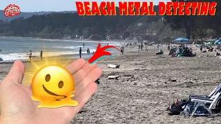 REALISTIC Spring Time BEACH Metal Detecting! Monterey Bay, CA!