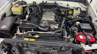 1999 Lexus LX470 Cold Start (Engine Bay)