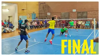 PRAKASHRAJ/KUSHALRAJ VS DHILEEPAN/SIDDHARTH: RAMANI OPEN MENS DOUBLES BADMINTON TOURNAMENT SALEM '22