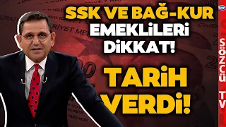 Fatih Portakal Emekliye Zam Müjdesini Verdi! SSK ve BAĞ-KUR Emeklileri Dikkat