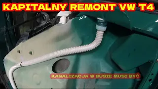 REMONT VW T4 #32|  Jak rozwiązać problem wody na podszybiu? Pora brać się za wykończenie.