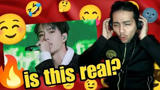 First Reaction Wang Yibo Perform WuGan At YueHua Party