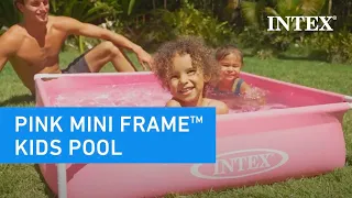 Piscina desmontable Pink Mini Frame™ Kids Pool