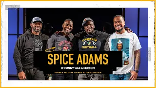 Spice Adams Life After NFL, Comedy as a Form of Therapy, Alter Egos & Fatherhood | The Pivot Podcast