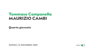 (4/4) Maurizio Cambi - Tommaso Campanella