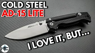 Cold Steel AD-15 LITE Folding Knife - Overview and Review