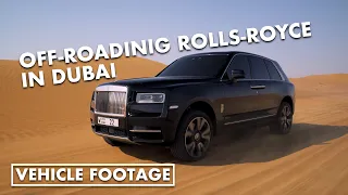 Rolls-Royce Cullinan off-roading video