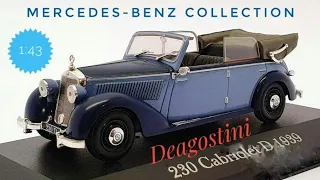 Mercedes-Benz 230 Cabriolet D,1939, Mercedes-Benz collection, Deagostini.