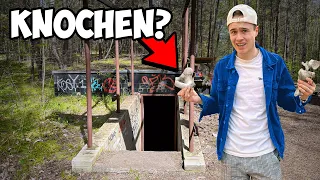 Ich finde MENSCHLICHE KNOCHEN in DDR  BUNKER?! 😳 LOST PLACE 🫢