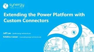 Extending the Power Platform with Custom Connectors