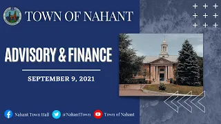 Nahant Advisory & Finance Committee | September 9, 2021