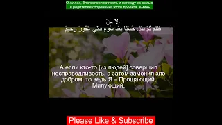 Коран Сура Ан-Намль | 27:11 | Чтение Корана с русским переводом | #quran #qurantranslation