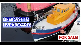 RNLI LIFEBOAT Converted To LIVEABOARD (FOR SALE!)