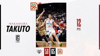 【Hiroshima Dragonflies】Takuto Nakamura (12 points) Highlights vs. Ryukyu Golden Kings