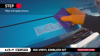 Kia Stuff - Kia Vinyl Emblem Kit