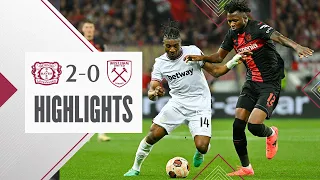 Bayer 04 Leverkusen 2-0 West Ham | UEFA Europa League Highlights