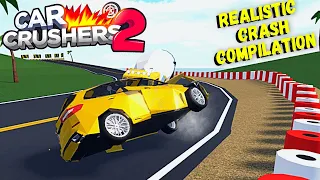 Car Crushers 2 Realistic Crash compilation