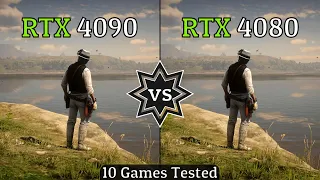 RTX 4080 vs RTX 4090 | Test In 10 Games at 4K