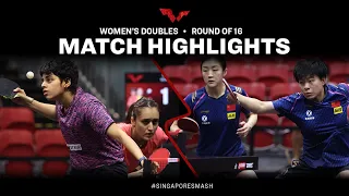 Archana Girish Kamath/Manika Batra vs Cheng Meng/Wang Yidi | WD R16 | Singapore Smash 2023