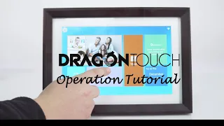 【Dragon Touch】Upload Photos and Video Through APP—Classic 10 Digital WiFi Picture Frame