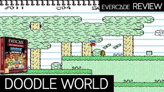 A cute but short platformer - DOODLE WORLD | Evercade Review (Indie Heroes Collection 1)