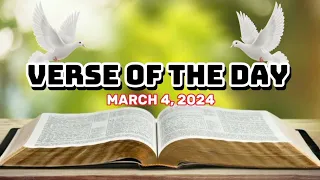 VERSE OF THE DAY MARCH 4, 2024