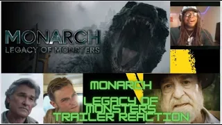 MONARCH LEGACY OF MONSTERS | TEASER TRAILER REACTION | APPLETV