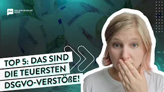 Das sind die Top 5 der teuersten DSGVO-Verstöße! – Minute Mittwoch