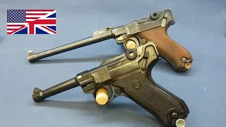The Luger P08 pistol - short history and function