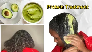 Intense Avocado and Egg Protein Treatment for Extreme Hair Growth