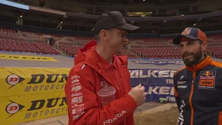 2024 St. Louis Supercross - Dean Wilson Banter With The Boys