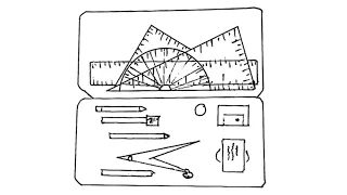 How to draw Geometry Box step by step || Easy Drawing Geometry Box