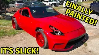 Auction Drift Car Gets A Complete Paint Job!!!