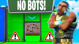 NO BOTS ALLOWED DEATHRUN!!   (Fortnite Creative Mode)