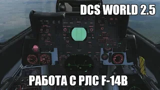 DCS World 2.5 | F-14B | Работа с РЛС в кабине RIO