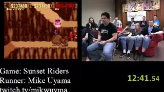 Sunset Riders (SNES) - Speed Run (18:59) AGDQ 2012