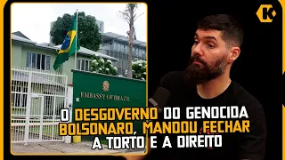 BOLSONARO fechou a EMBAIXADA BRASILEIRA - JOÃO CARVALHO - KRITIKÊ PODCAST #265