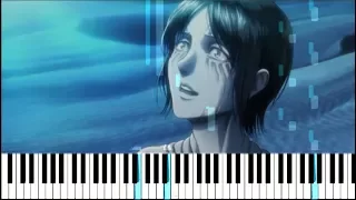 【FULL】Shingeki no Kyojin S2 Episode 10 OST - "Call of Silence" (Piano Synthesia + Strings Extended)