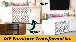 How to Paint Old furniture at Home | Furniture Makeover in 700Rs | Furniture flip | DIY Furniture