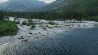 Chehalis lake in British Columbia, Canada | Shot on DJI Mavic Mini 3 Pro | Cinematic drone video 4k