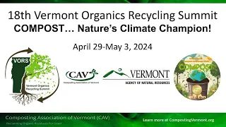 VORS 2024: Monday Welcomes & State of the State of Organics in Vermont