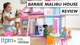 Barbie Malibu House Toy Review from Mattel