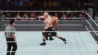 Brock Lesnar VS Jinder Mahal at Survivor Series Official Match