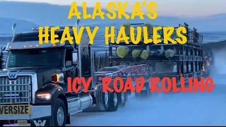 ICY ROAD TRUCKERS IN ALASKA.30Min. #aliciamillerministry