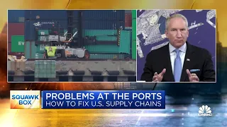 Port of Los Angeles' executive director on the backlog at U.S. ports