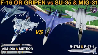 F-16 Or Gripen: Which Would Be More Useful For Ukraine? (WarGames 93) | DCS