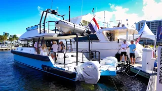 Fort Lauderdale Boat Show 2023 Full Walk-through! Amazing Yachts and Boats ( Part 2)